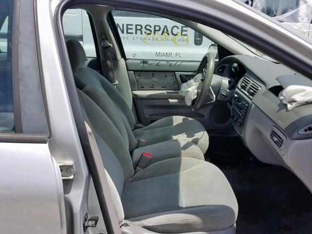 1FAFP52283A235543 - 2003 FORD TAURUS LX SILVER photo 5