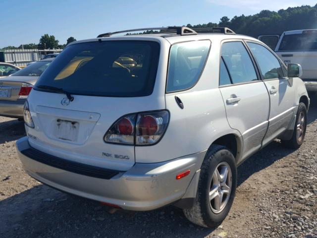 JTJGF10U010119106 - 2001 LEXUS RX WHITE photo 4