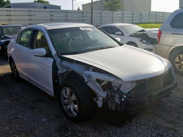 1HGCP26819A066020 - 2009 HONDA ACCORD EXL WHITE photo 1