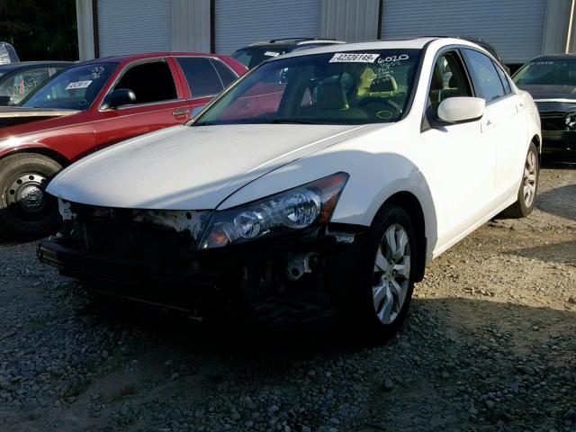 1HGCP26819A066020 - 2009 HONDA ACCORD EXL WHITE photo 2