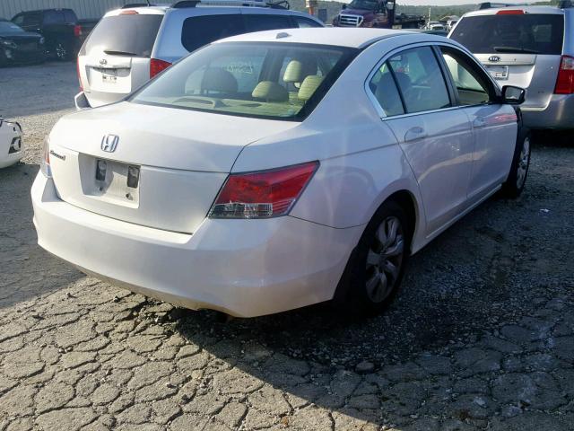 1HGCP26819A066020 - 2009 HONDA ACCORD EXL WHITE photo 4