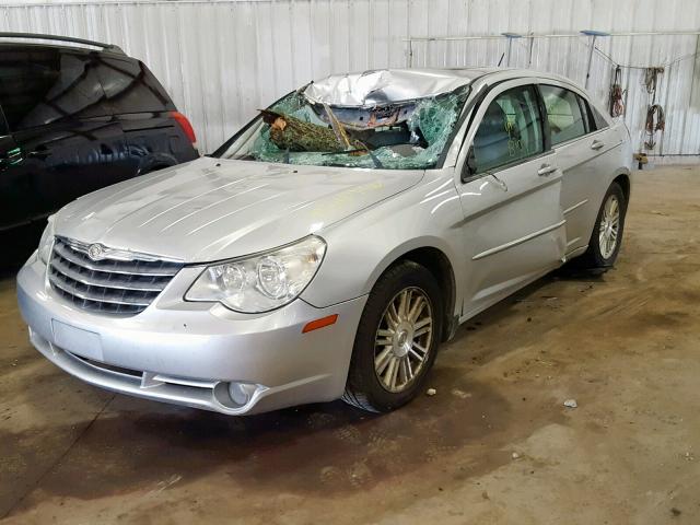 1C3LC56RX8N273599 - 2008 CHRYSLER SEBRING TO SILVER photo 2