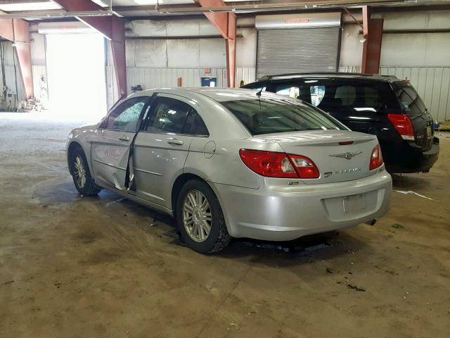 1C3LC56RX8N273599 - 2008 CHRYSLER SEBRING TO SILVER photo 3