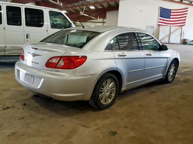 1C3LC56RX8N273599 - 2008 CHRYSLER SEBRING TO SILVER photo 4