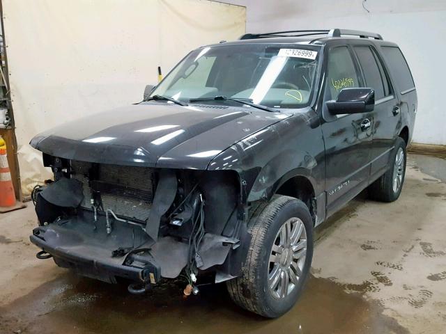 5LMJJ2J5XAEJ03107 - 2010 LINCOLN NAVIGATOR BLACK photo 2