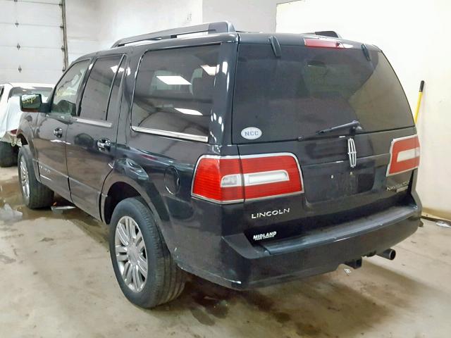 5LMJJ2J5XAEJ03107 - 2010 LINCOLN NAVIGATOR BLACK photo 3