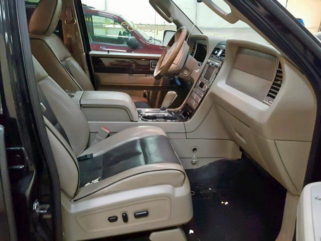 5LMJJ2J5XAEJ03107 - 2010 LINCOLN NAVIGATOR BLACK photo 5