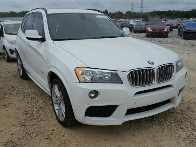 5UXWX9C59D0A29201 - 2013 BMW X3 XDRIVE2 WHITE photo 1