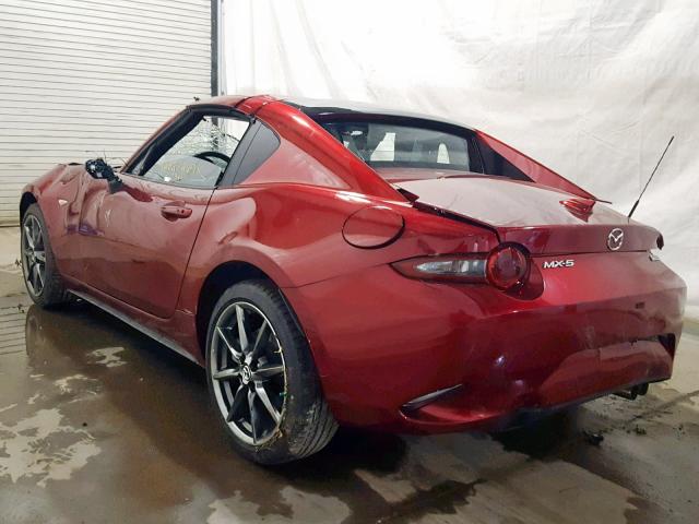 JM1NDAM74K0308640 - 2019 MAZDA MX-5 MIATA RED photo 3