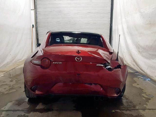 JM1NDAM74K0308640 - 2019 MAZDA MX-5 MIATA RED photo 6