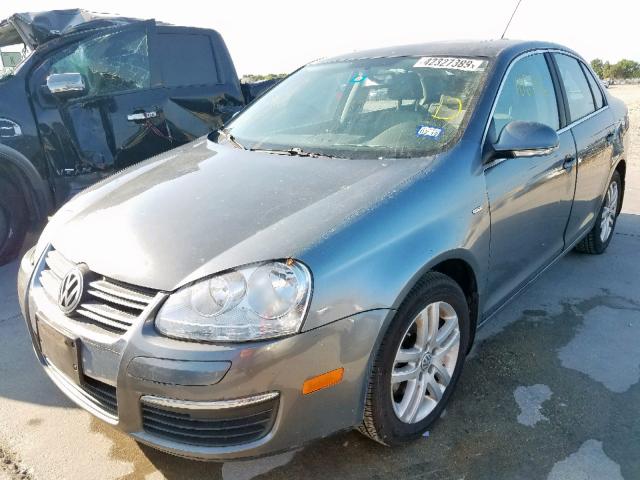 3VWEF81KX7M066966 - 2007 VOLKSWAGEN JETTA WOLF GRAY photo 2