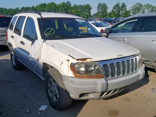 1J4G258S0XC557442 - 1999 JEEP GRAND CHER WHITE photo 1