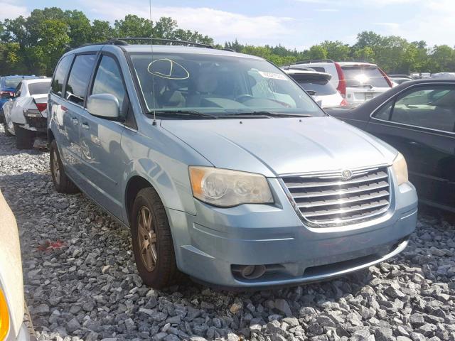 2A8HR54P78R668255 - 2008 CHRYSLER TOWN & COU BLUE photo 1