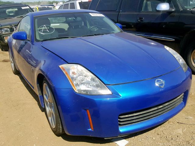 JN1AZ34E75M654210 - 2005 NISSAN 350Z COUPE BLUE photo 1