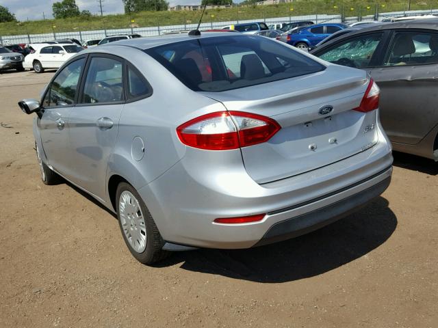 3FADP4AJ1FM123880 - 2015 FORD FIESTA S SILVER photo 3