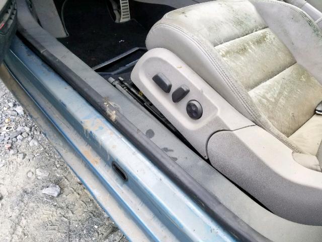 WVWDA71F87V028409 - 2007 VOLKSWAGEN EOS 2.0T S BLUE photo 9