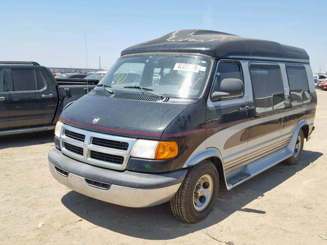 2B6HB11Z6XK540286 - 1999 DODGE RAM VAN B1 TWO TONE photo 2