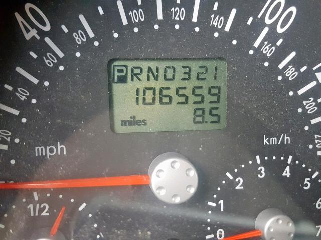 3VWCC21C9YM496916 - 2000 VOLKSWAGEN NEW BEETLE ლურჯი ფოტო 8