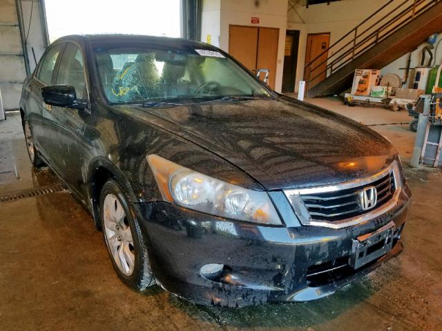 1HGCP36878A087538 - 2008 HONDA ACCORD EXL BLACK photo 1