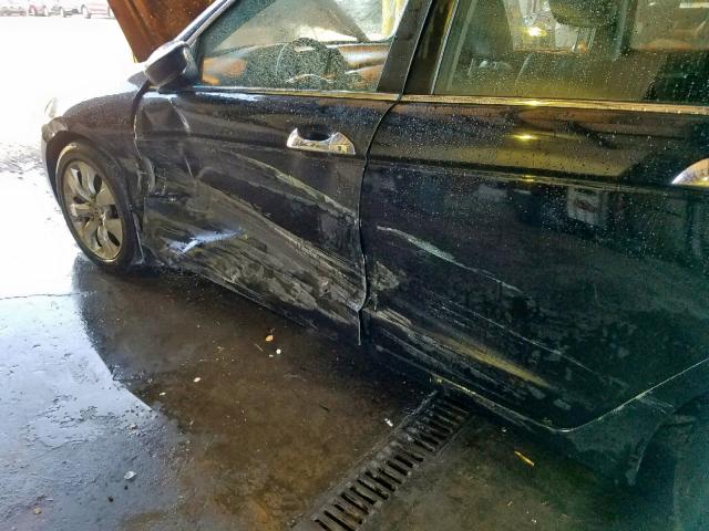 1HGCP36878A087538 - 2008 HONDA ACCORD EXL BLACK photo 9