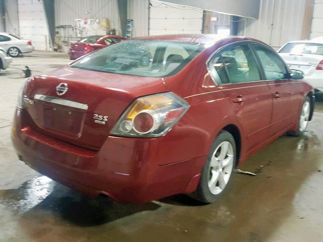 1N4BL21E28C114944 - 2008 NISSAN ALTIMA 3.5 RED photo 4