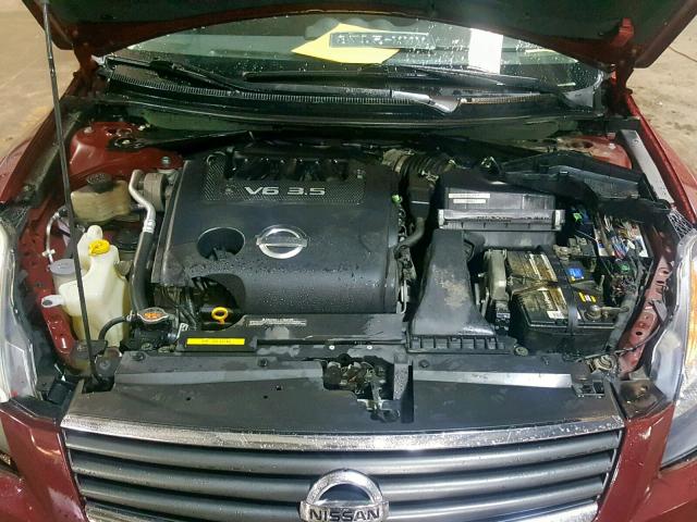 1N4BL21E28C114944 - 2008 NISSAN ALTIMA 3.5 RED photo 7