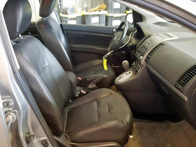 3N1AB6AP8BL642116 - 2011 NISSAN SENTRA 2.0 SILVER photo 5