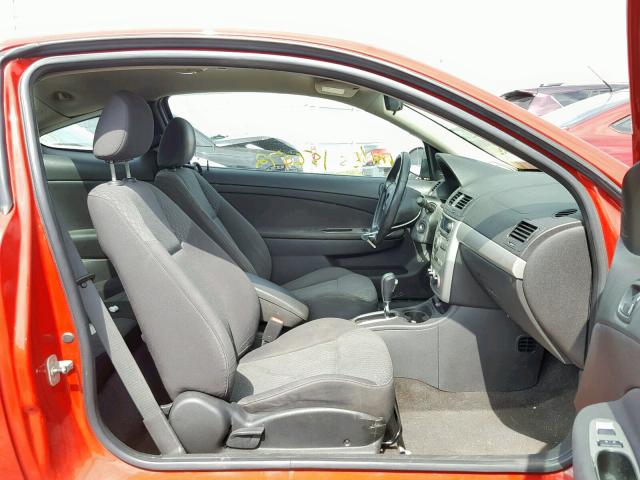 1G1AL15F677249864 - 2007 CHEVROLET COBALT LT RED photo 5