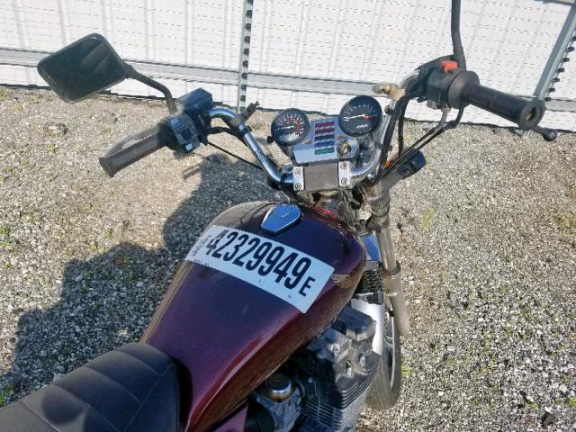 JH2PC0907DM002570 - 1983 HONDA CB550 MAROON photo 5