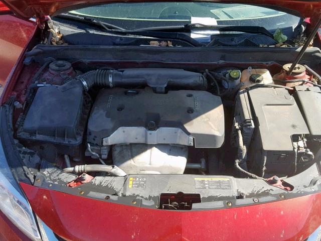 1G11H5SLXEF192042 - 2014 CHEVROLET MALIBU LTZ წითელი ფოტო 7