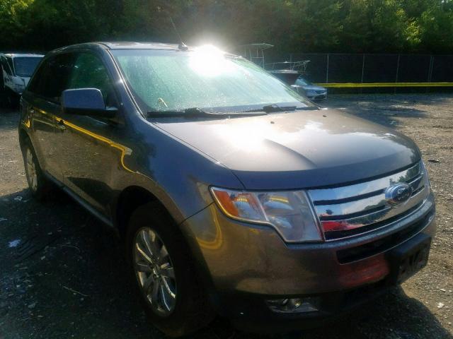 2FMDK4JC4ABB40365 - 2010 FORD EDGE SEL GRAY photo 1