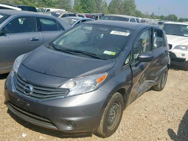 3N1CE2CP6GL364846 - 2016 NISSAN VERSA NOTE GRAY photo 2