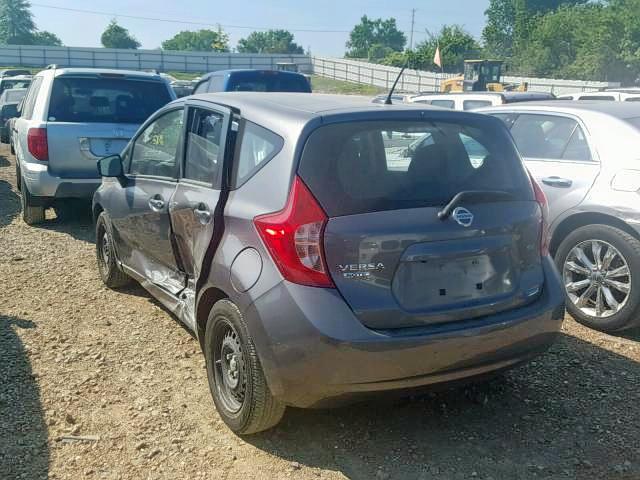 3N1CE2CP6GL364846 - 2016 NISSAN VERSA NOTE GRAY photo 3