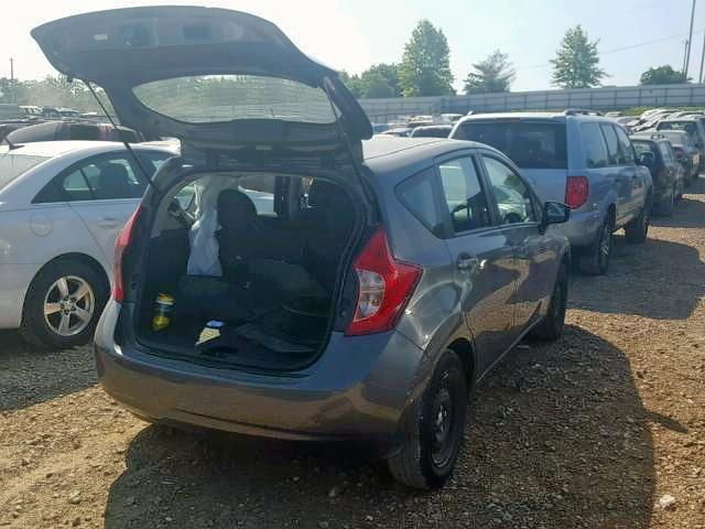 3N1CE2CP6GL364846 - 2016 NISSAN VERSA NOTE GRAY photo 4