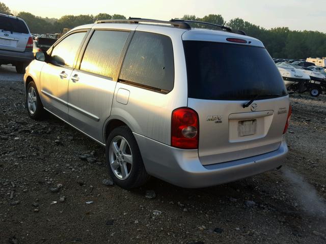 JM3LW28J730360754 - 2003 MAZDA MPV WAGON SILVER photo 3