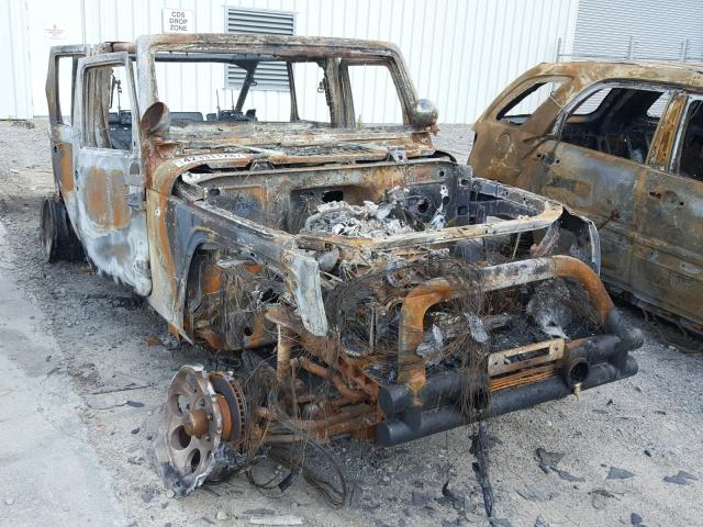 1J4GA59117L147872 - 2007 JEEP WRANGLER S BURN photo 1