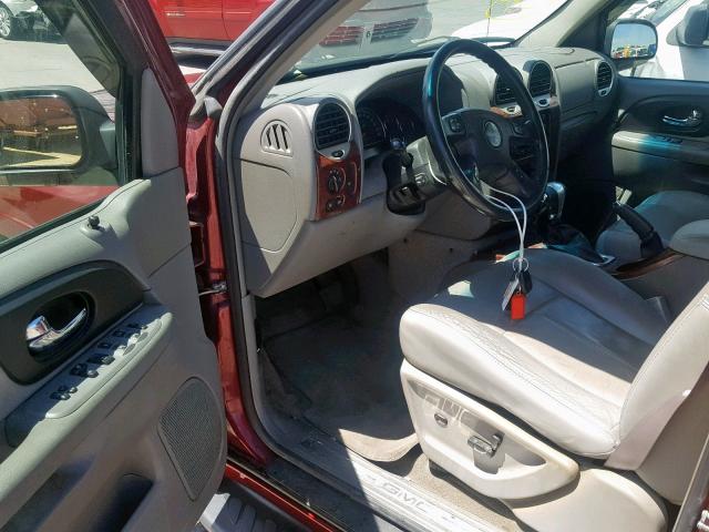 1GKET16S166148132 - 2006 GMC ENVOY XL RED photo 9