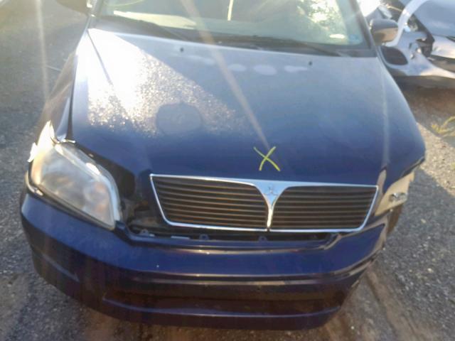 JA3AJ26E72U006971 - 2002 MITSUBISHI LANCER ES BLUE photo 7