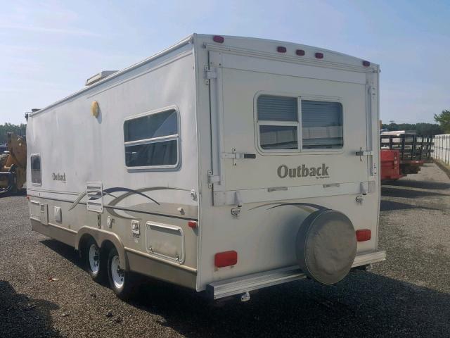 4YDT23R245G912428 - 2005 KEYSTONE OUTBACK WHITE photo 3