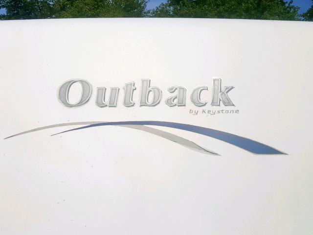 4YDT23R245G912428 - 2005 KEYSTONE OUTBACK WHITE photo 8