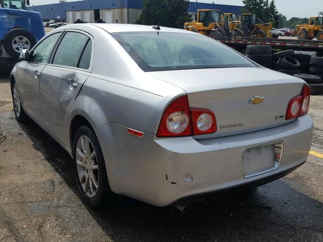 1G1ZE5EUXBF112458 - 2011 CHEVROLET MALIBU LTZ ვერცხლისფერი ფოტო 3