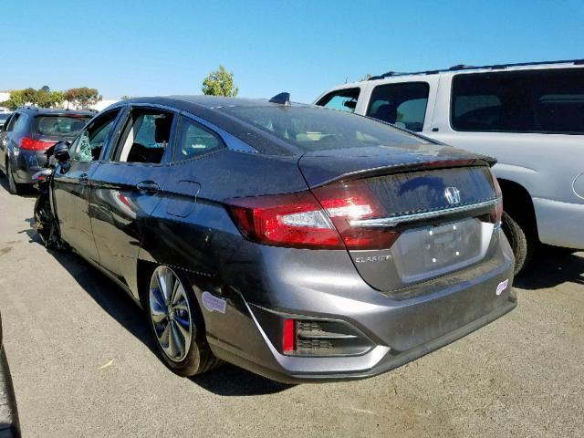 JHMZC5F15JC021162 - 2018 HONDA CLARITY CHARCOAL photo 3