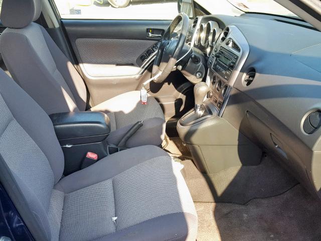 2T1KR32E05C344028 - 2005 TOYOTA MATRIX 蓝色 照片 5