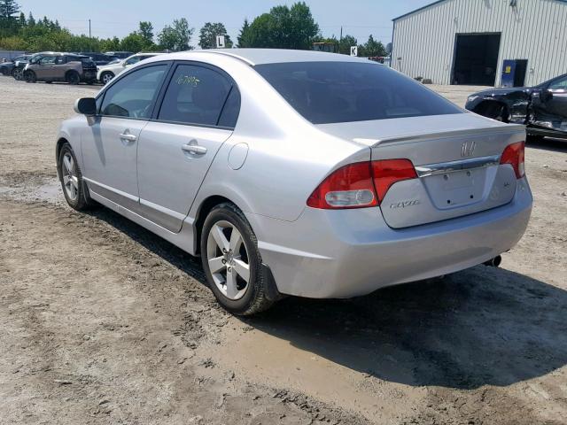 2HGFA1E68BH007272 - 2011 HONDA CIVIC LX-S فضي صورة 3