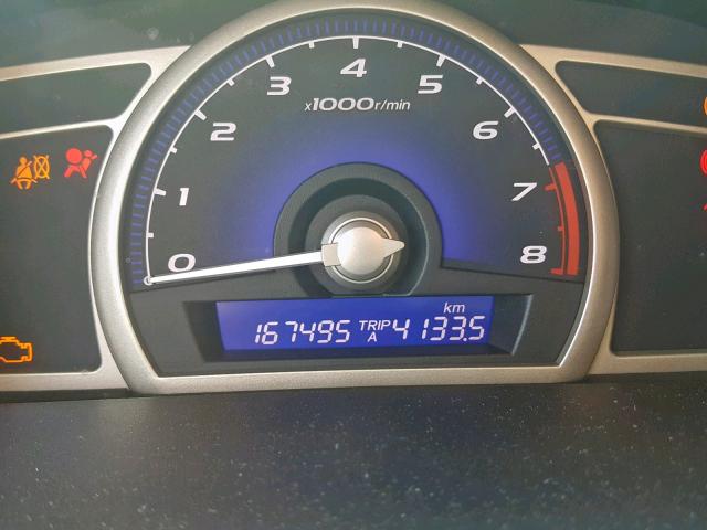 2HGFA1E68BH007272 - 2011 HONDA CIVIC LX-S فضي صورة 8