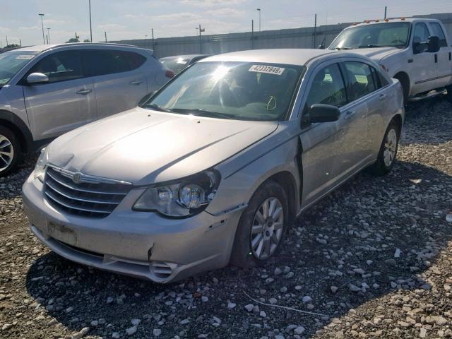 1C3CC4FB3AN202781 - 2010 CHRYSLER SEBRING TO SILVER photo 2