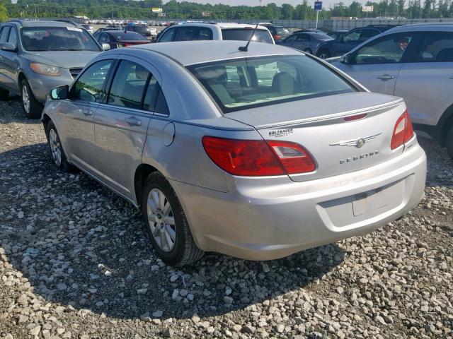 1C3CC4FB3AN202781 - 2010 CHRYSLER SEBRING TO SILVER photo 3