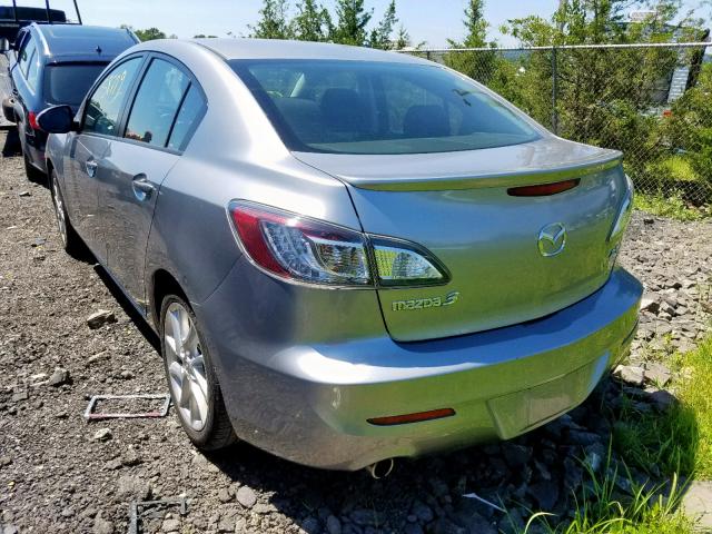 JM1BL1V61C1576584 - 2012 MAZDA 3 S SILVER photo 3