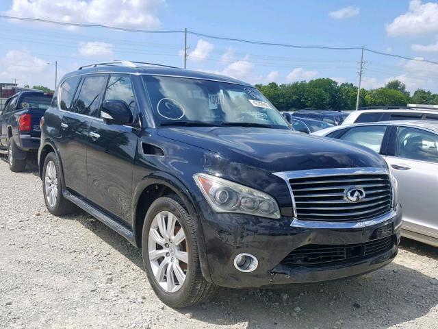 JN8AZ2NE7B9004334 - 2011 INFINITI QX56 BLACK photo 1