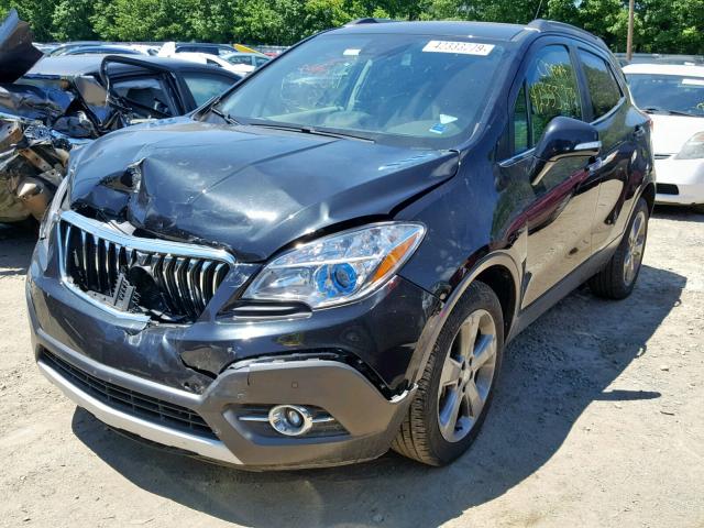 KL4CJDSB0EB780538 - 2014 BUICK ENCORE PRE GRAY photo 2